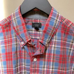 J. Crew Tartan Checkered Shirt (M/L)